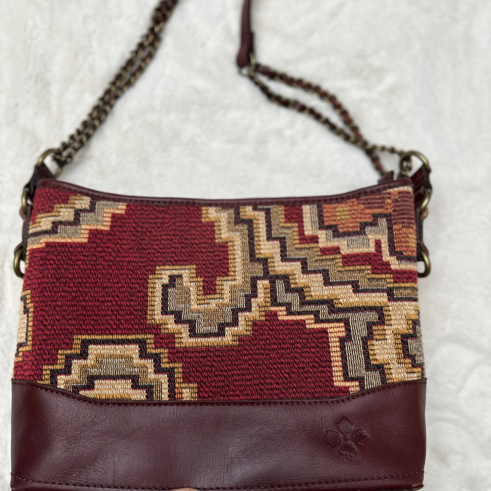 Patricia Nash Salvina Peruvian Tapestry Crossbody Bag - Picture 4 of 11
